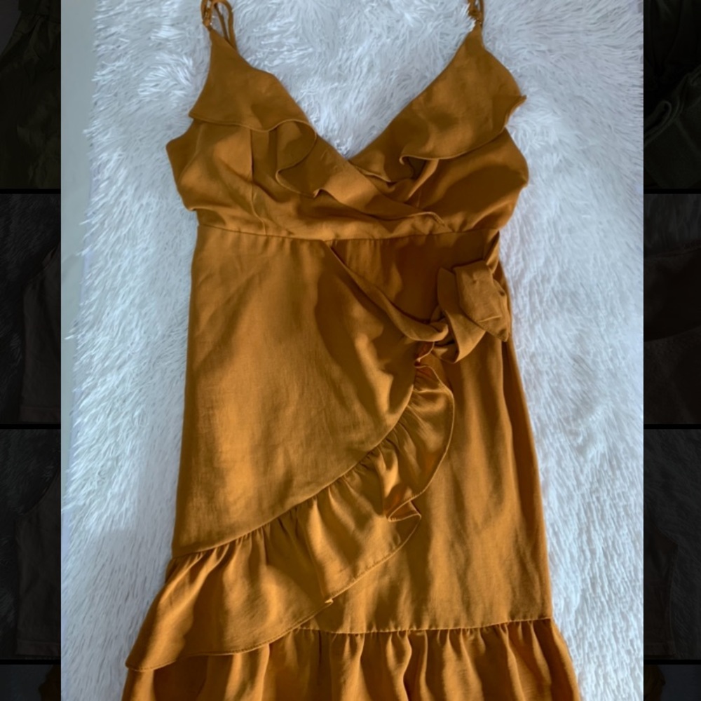 Mustard dress